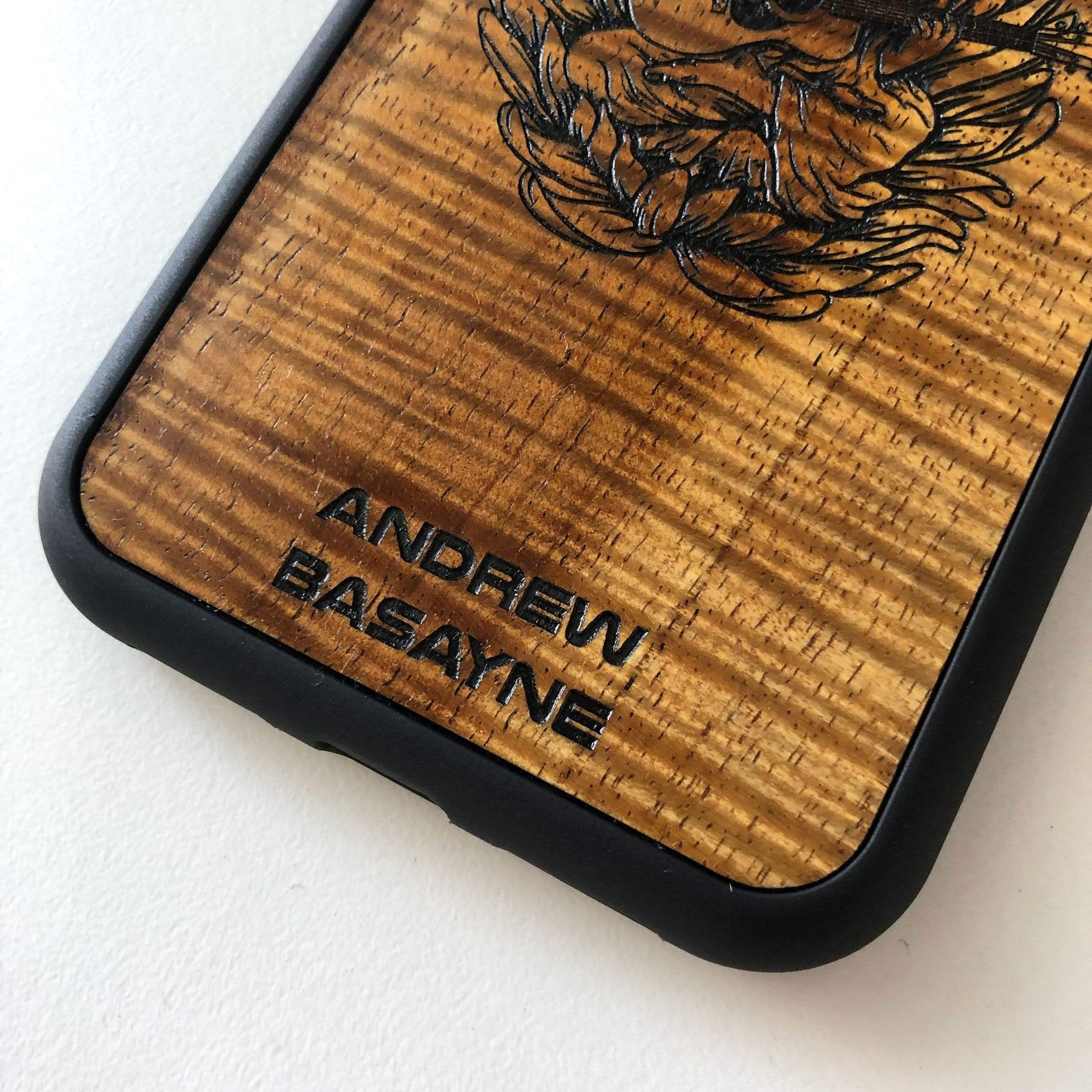 Custom Engraved Name on Phone Case Custom Engraved Name on Phone Case