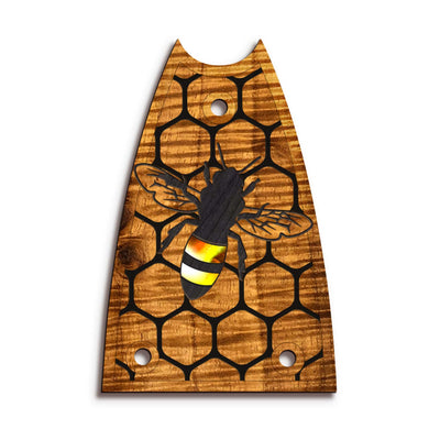 Thalia Truss Rod Cover Save the Bees | Custom Truss Rod Cover Save the Bees / T7 (Epiphone)