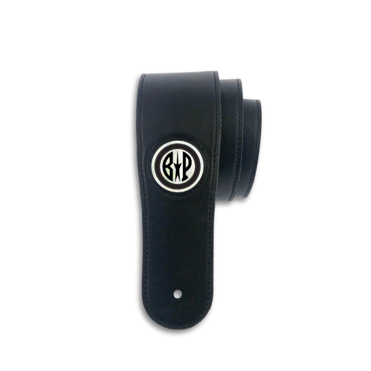 CREATE YOUR OWN PEARL MONOGRAM| Leather Guitar Strap