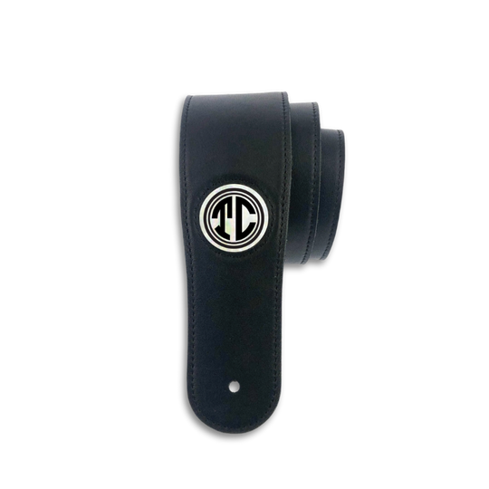 CREATE YOUR OWN PEARL MONOGRAM| Leather Guitar Strap