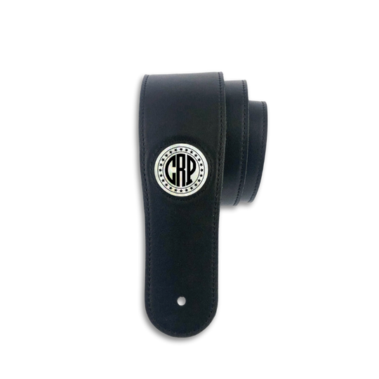 CREATE YOUR OWN PEARL MONOGRAM| Leather Guitar Strap