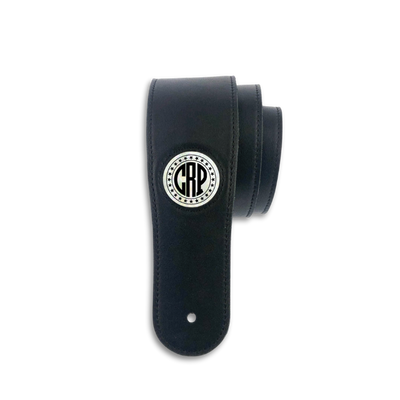 Pearl Monogram | Leather Guitar Strap