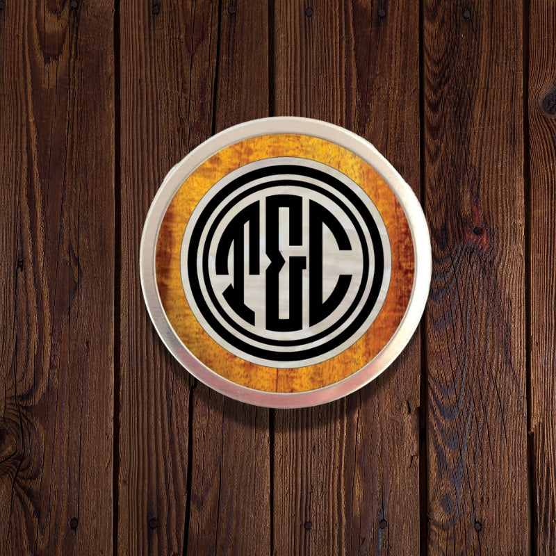 Custom Koa & Pearl | Pick Tin