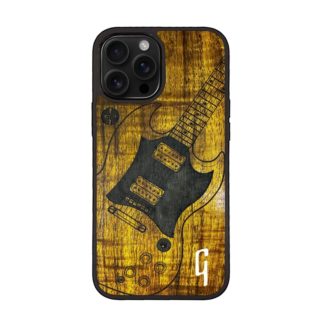 Hawaiian Koa Gibson Iconic Guitars | iPhone case
