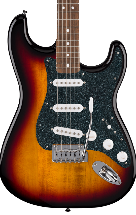 Black Sparkle | Stratocaster Pickguard