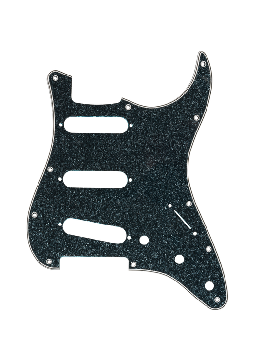 Black Sparkle | Stratocaster Pickguard