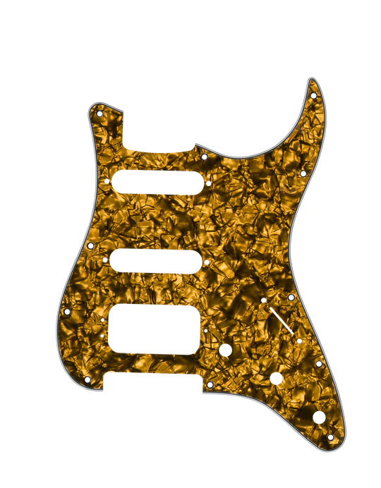 Gold Pearl | Stratocaster Pickguard