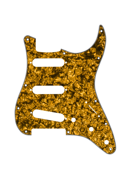 Gold Pearl | Stratocaster Pickguard