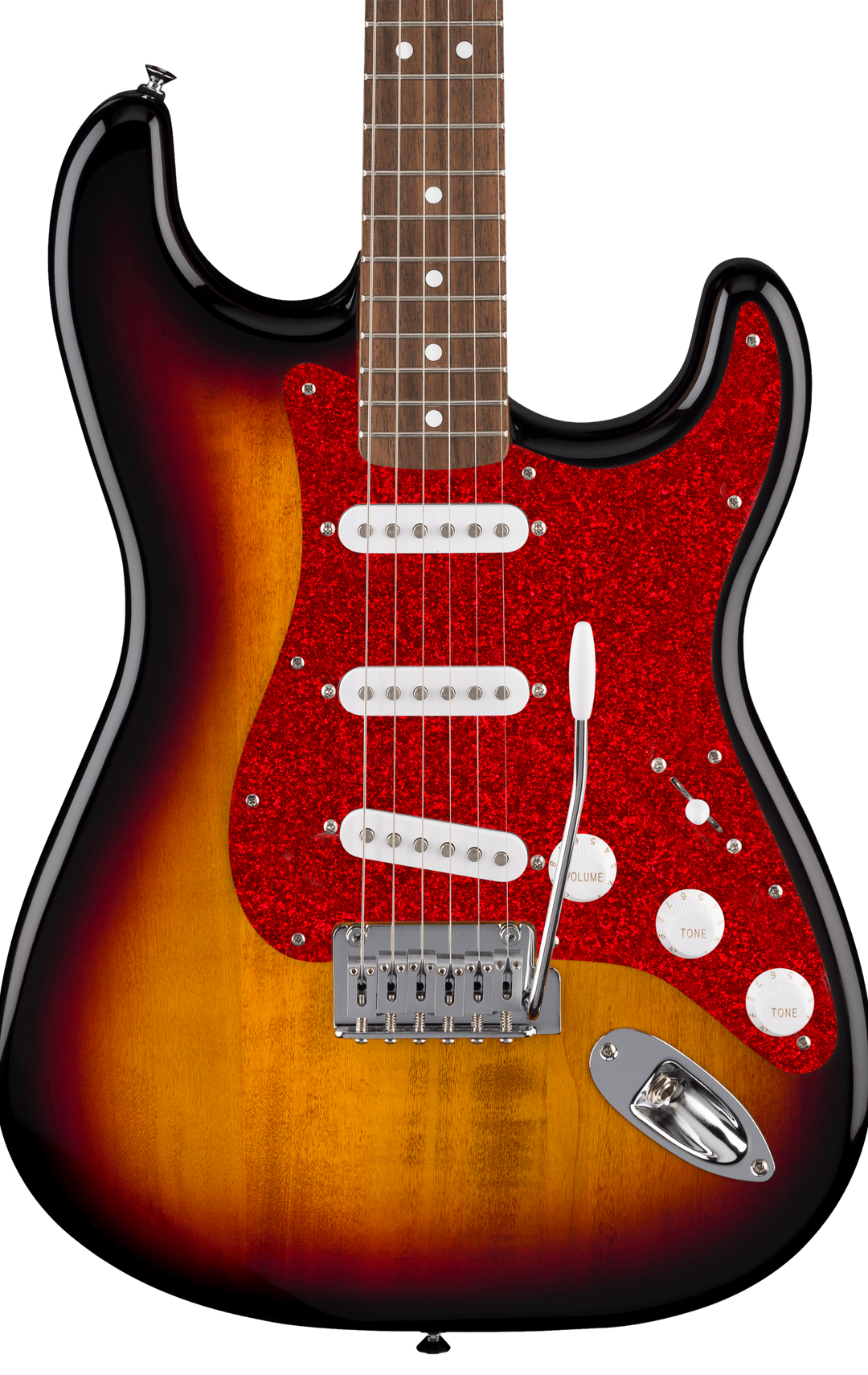 Red Sparkle | Stratocaster Pickguard