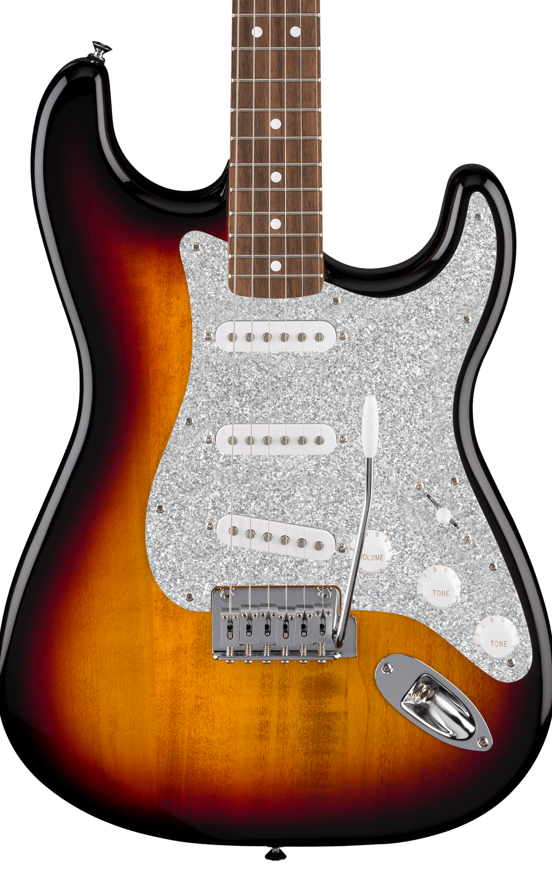 Silver Sparkle | Stratocaster Pickguard