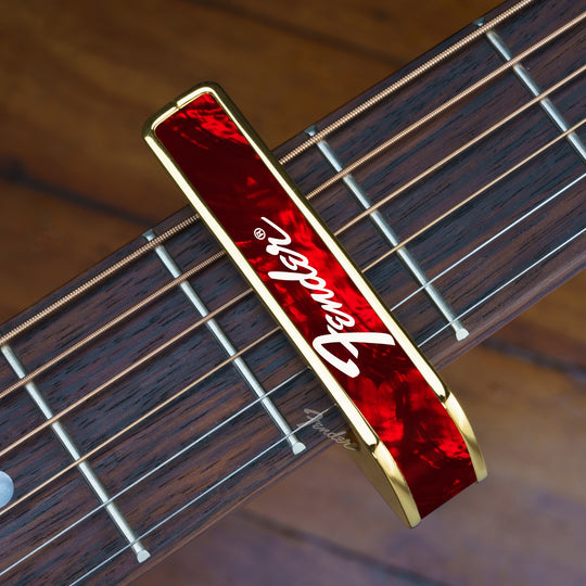 Fender Red Angel Wing Perine Logo | Officially Licensed Capo