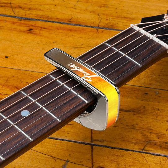Fender Sunburst with White Perine Logo | Officially Licensed Capo