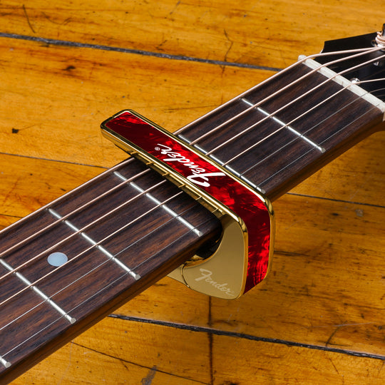 Fender Red Angel Wing Perine Logo | Officially Licensed Capo