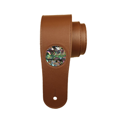 Shell Inlay | Italian Leather Strap