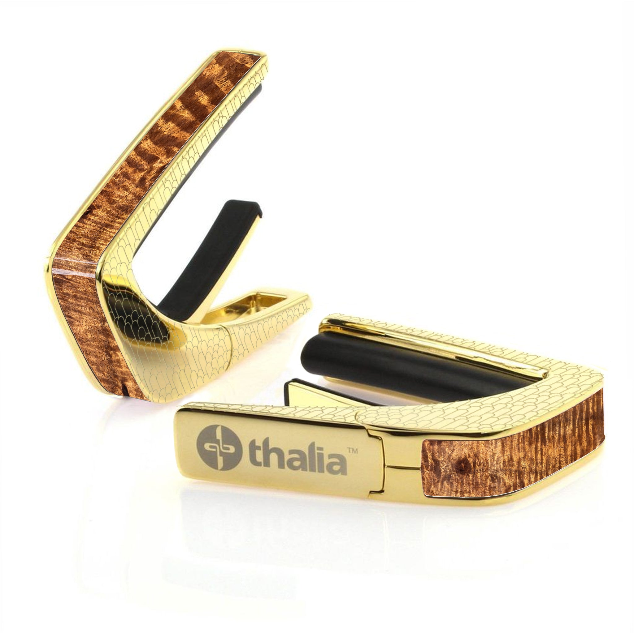 AAA Curly Hawaiian Koa | Capo | ThaliaCapos.com