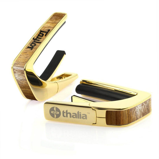 Taylor AAA Curly Hawaiian Koa Logo Engraving | Officially Licensed Capo