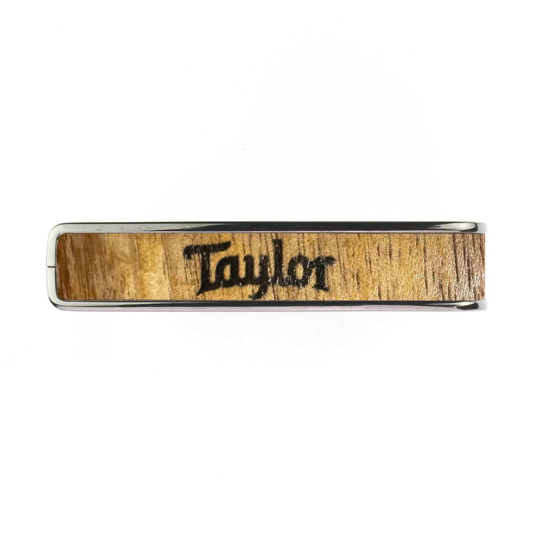 Taylor AAA Curly Hawaiian Koa Logo Engraving | Officially Licensed Capo