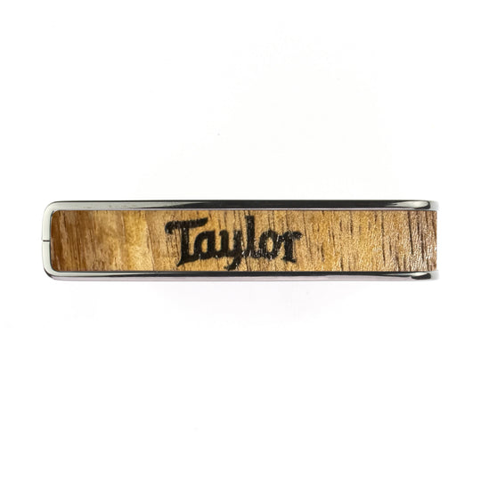 Taylor AAA Curly Hawaiian Koa Logo Engraving | Officially Licensed Capo