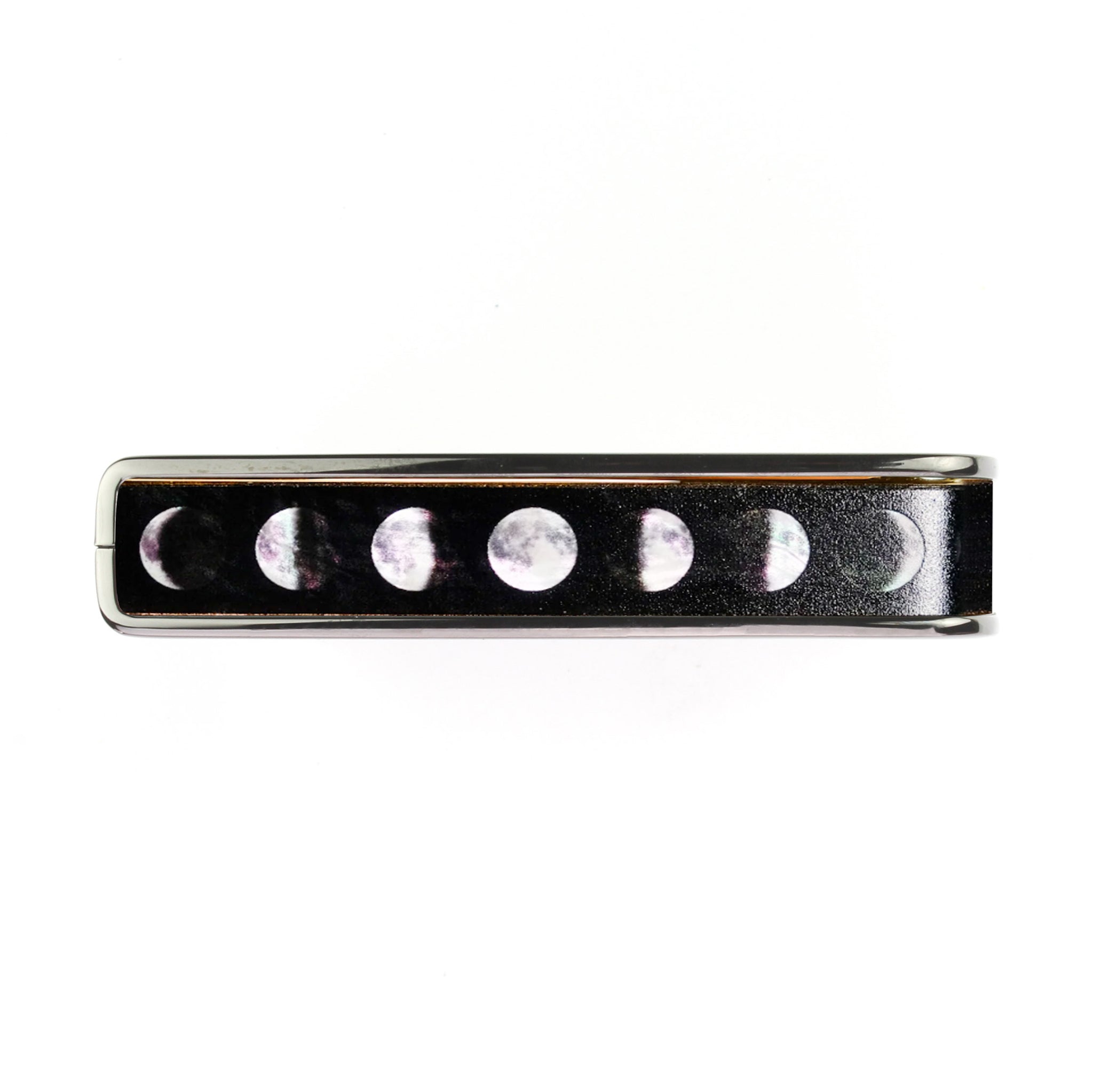 Moon Phases MOP & Black Ebony | Deluxe Capo – ThaliaCapos.com