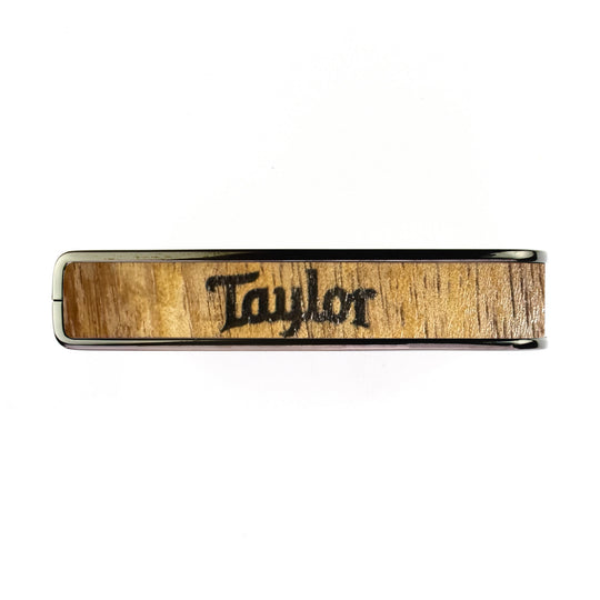 Taylor AAA Curly Hawaiian Koa Logo Engraving | Officially Licensed Capo