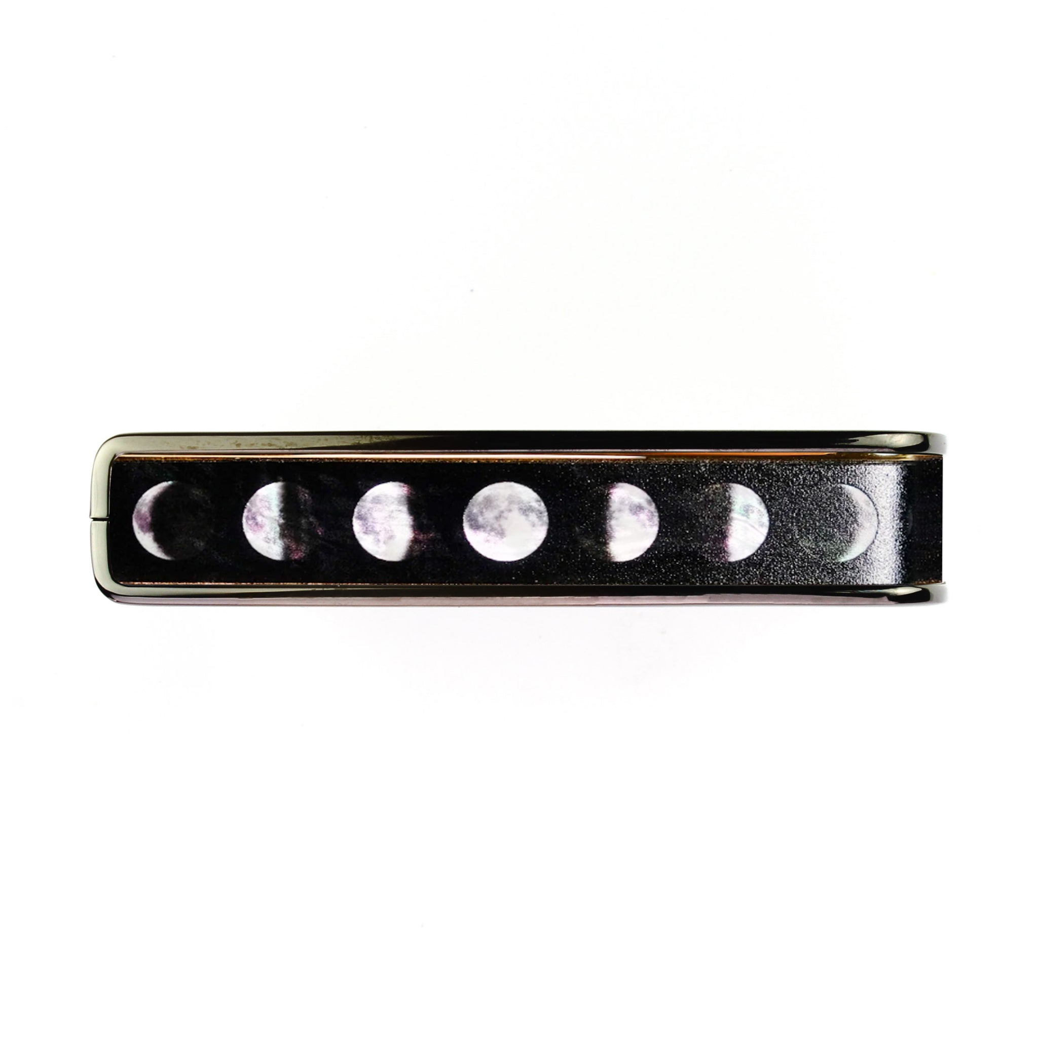 Moon Phases MOP & Black Ebony | Deluxe Capo – ThaliaCapos.com