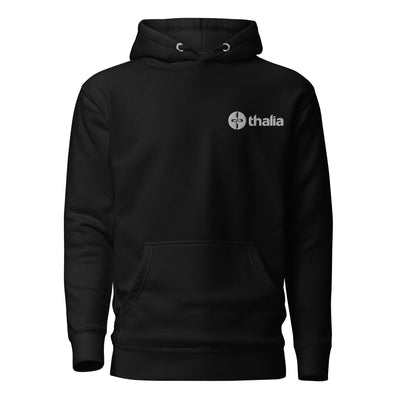 Thalia Embroidered Logo Hoodie