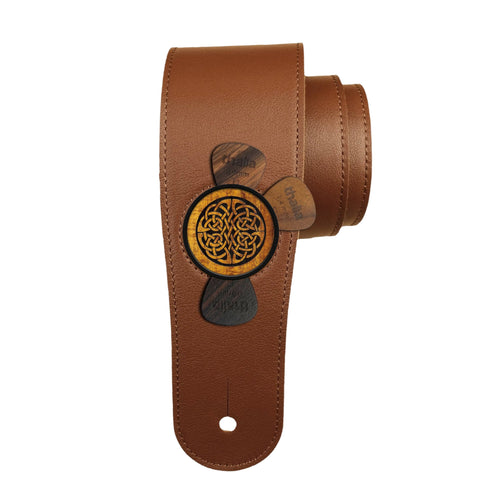 Celtic Knot | Pick Puck Integrated Leather Strap