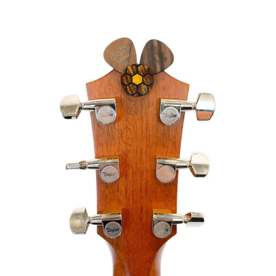 "Save The Bees" AAA Curly Koa | Pick Puck Mini