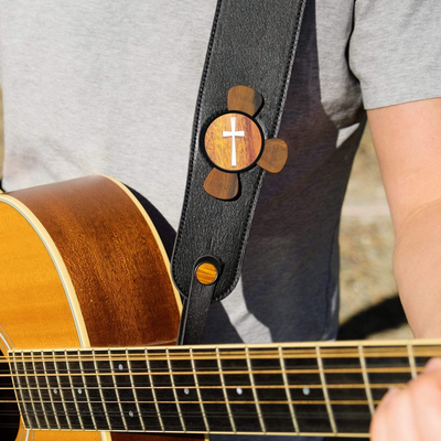 Pearl Cross | Pick Puck Integrated Leather Strap