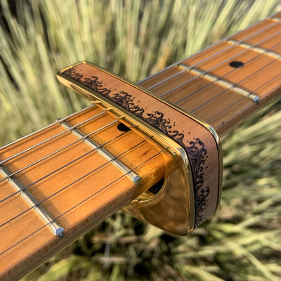 Flamed Maple Waves | Deluxe Capo