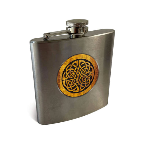 Celtic Knot Whiskey Flask