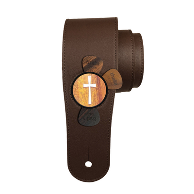Pearl Cross | Pick Puck Integrated Leather Strap