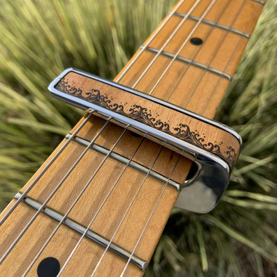 Flamed Maple Waves | Deluxe Capo