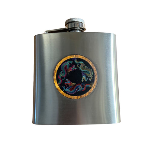 Lucky Dragon Trio Whiskey Flask