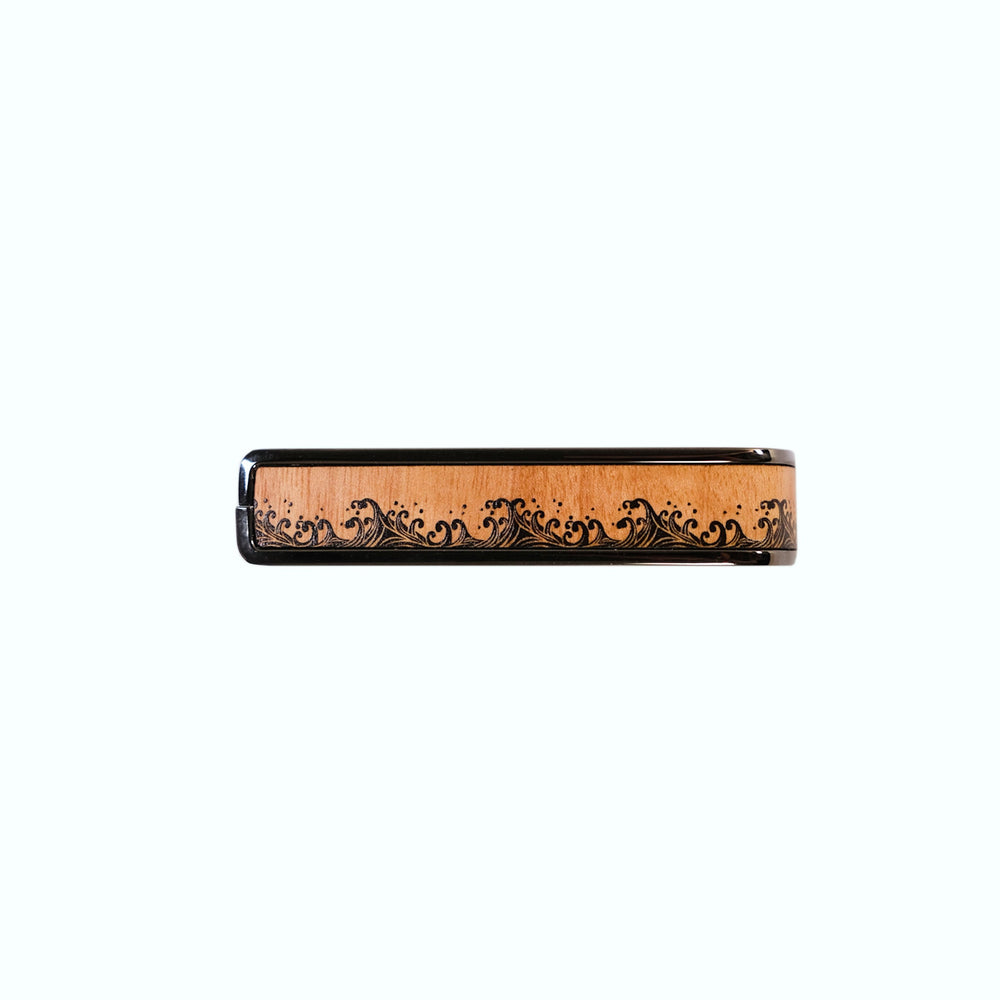 Flamed Maple Waves | Deluxe Capo