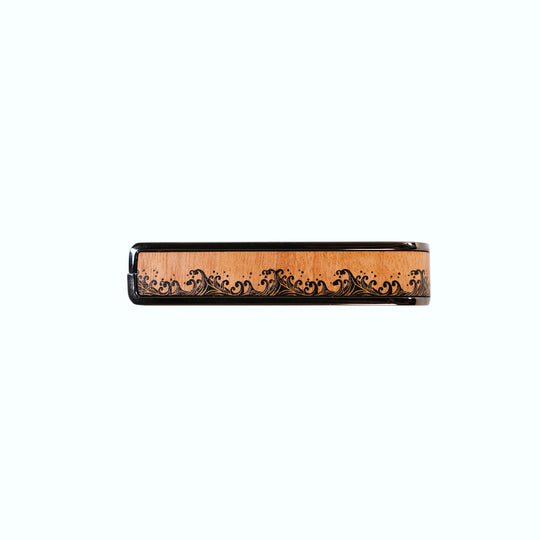 Flamed Maple Waves | Deluxe Capo
