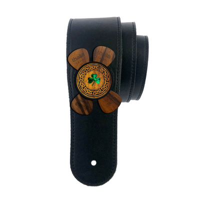 Celtic Knot & Shamrock | Pick Puck Integrated Leather Strap
