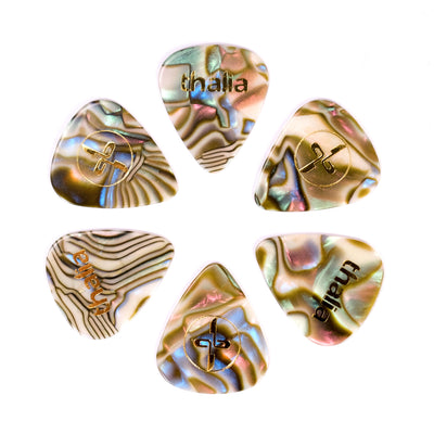 Classic Celluloid Abalone Pick Pack