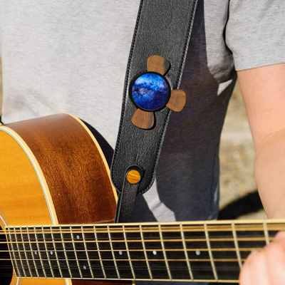 Pearl Milky Way | Pick Puck Integrated Leather Strap