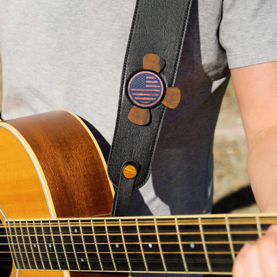 Old Glory | Pick Puck Integrated Leather Strap