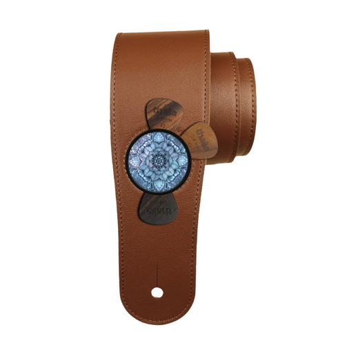 Pearl Mandala | Pick Puck Integrated Leather Strap