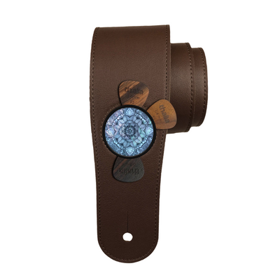 Pearl Mandala | Pick Puck Integrated Leather Strap