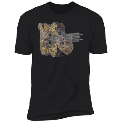 CustomCat T-Shirts Fingerstyle Guitar Gods Tribute | Premium T-Shirt Black / S