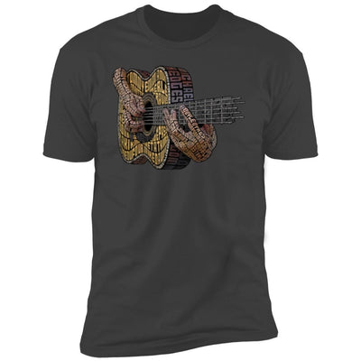 CustomCat T-Shirts Fingerstyle Guitar Gods Tribute | Premium T-Shirt Heavy Metal / X-Small