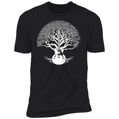 CustomCat T-Shirts Gibson ES-335 Tree of Life | Premium T-Shirt Black / X-Small