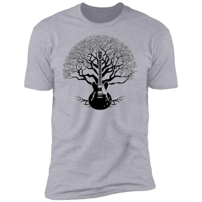 CustomCat T-Shirts Gibson ES-335 Tree of Life | Premium T-Shirt Heather Grey / X-Small