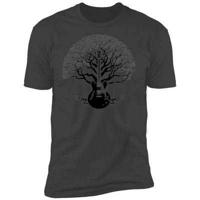 CustomCat T-Shirts Gibson ES-335 Tree of Life | Premium T-Shirt Heavy Metal / X-Small