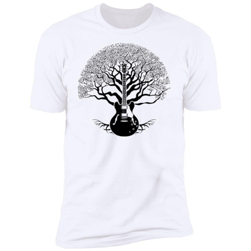 CustomCat T-Shirts Gibson ES-335 Tree of Life | Premium T-Shirt Heather Grey / X-Small
