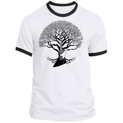 CustomCat T-Shirts Gibson Explorer Tree of Life | Premium T-Shirt White-Jet Black / S