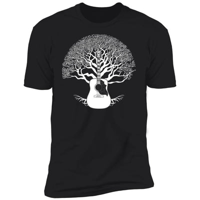 CustomCat T-Shirts Gibson Hummingbird Tree of Life | Premium T-Shirt Black / X-Small